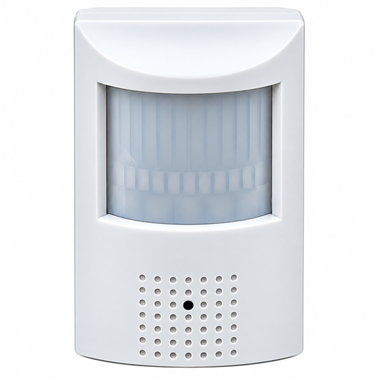 Cámara Oculta en Detector de Movimiento WiFi con Visión Nocturna