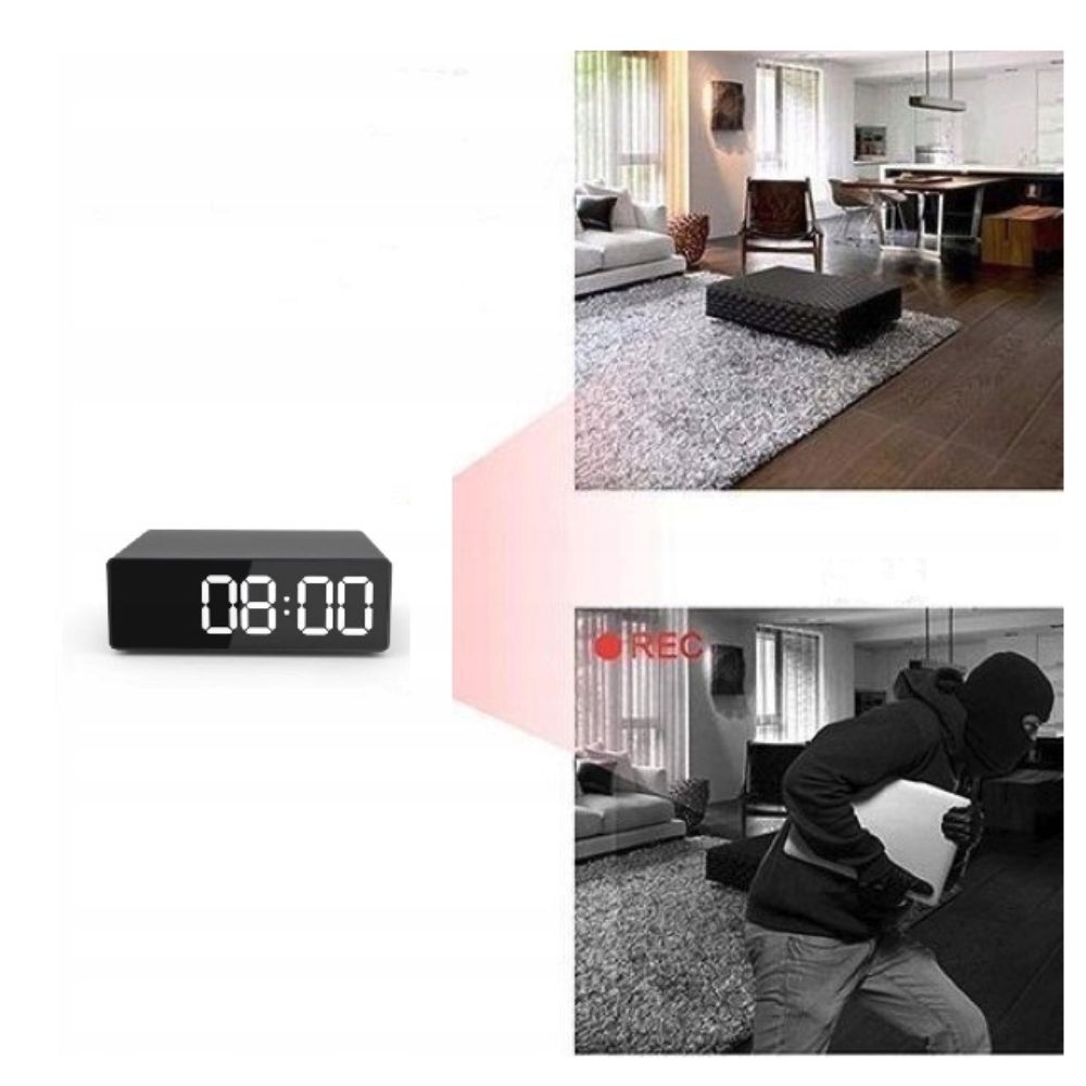 Reloj con cámara WiFi Full HD con Visión Nocturna