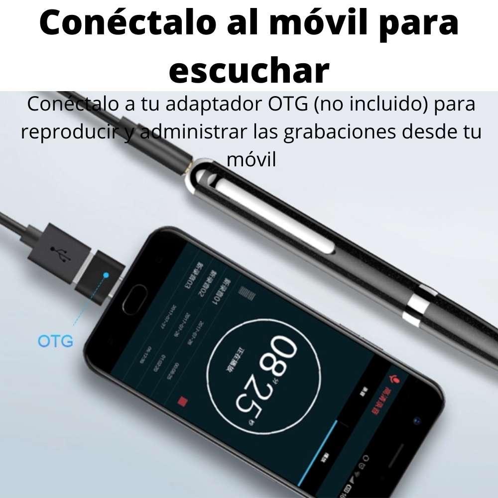 Bolígrafo Grabador de Voz recopila pruebas - camaras-espias.com