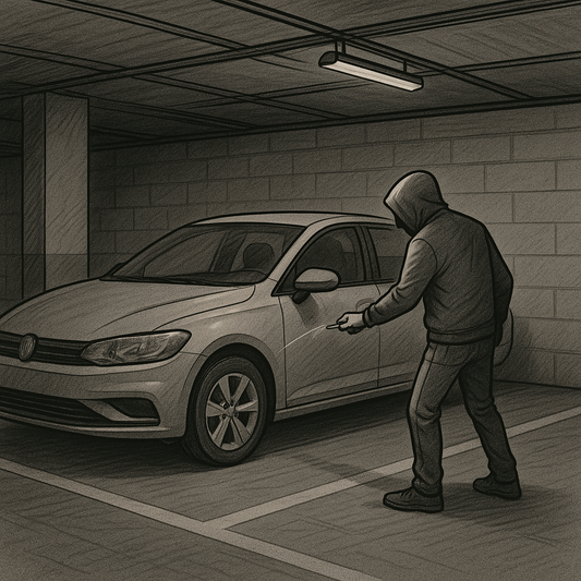 ¿Te rayan el coche en el garaje comunitario? Descubre como colocar las mejores cámara espía.