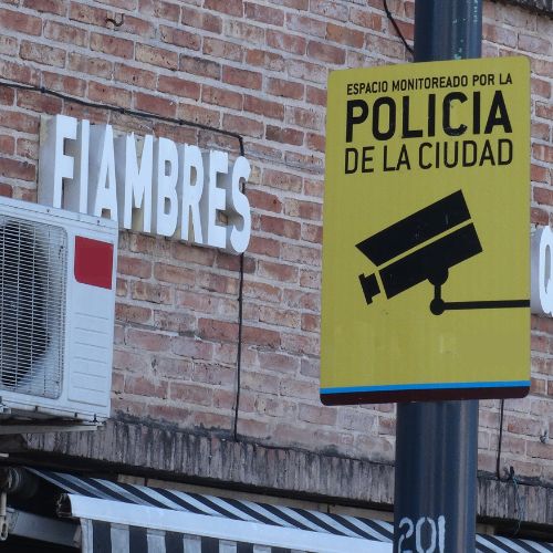 Cartel Zona Videovigilancia para Imprimir