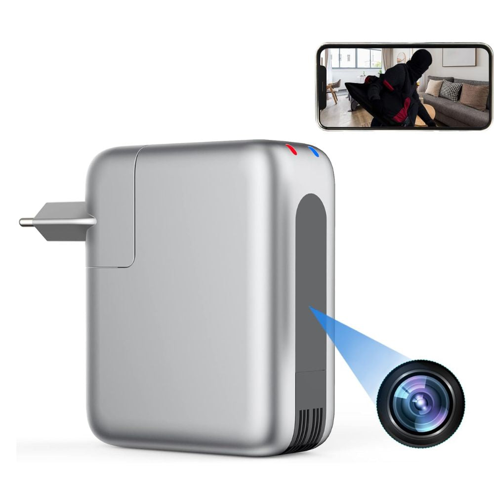 Cargador USB con Cámara WIFI Full HD