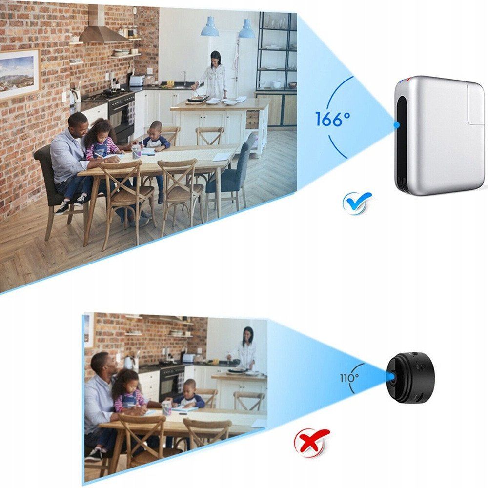 Cargador USB con Cámara WIFI Full HD