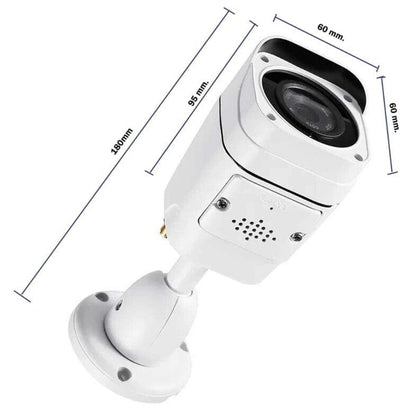 Cámara de Seguridad Exterior 4G LTE EUROMAD 4G 500 - 5MPX, Visión Nocturna y Audio
