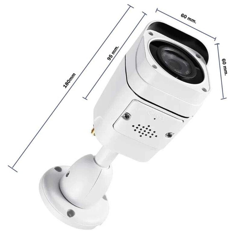 Cámara de Seguridad Exterior 4G LTE EUROMAD 4G 500 - 5MPX, Visión Nocturna y Audio