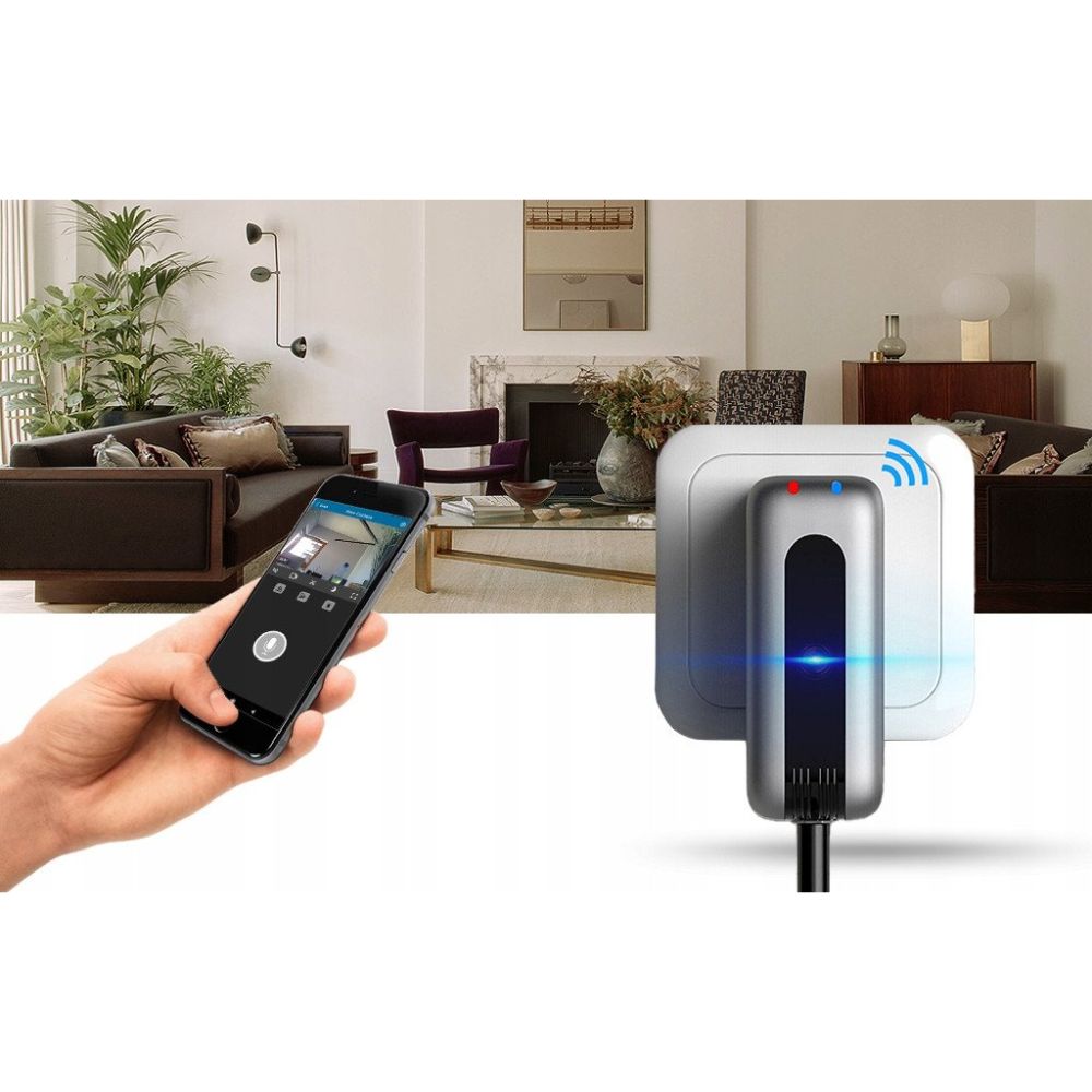 Cargador USB Espía con Cámara Oculta WIFI Full HD