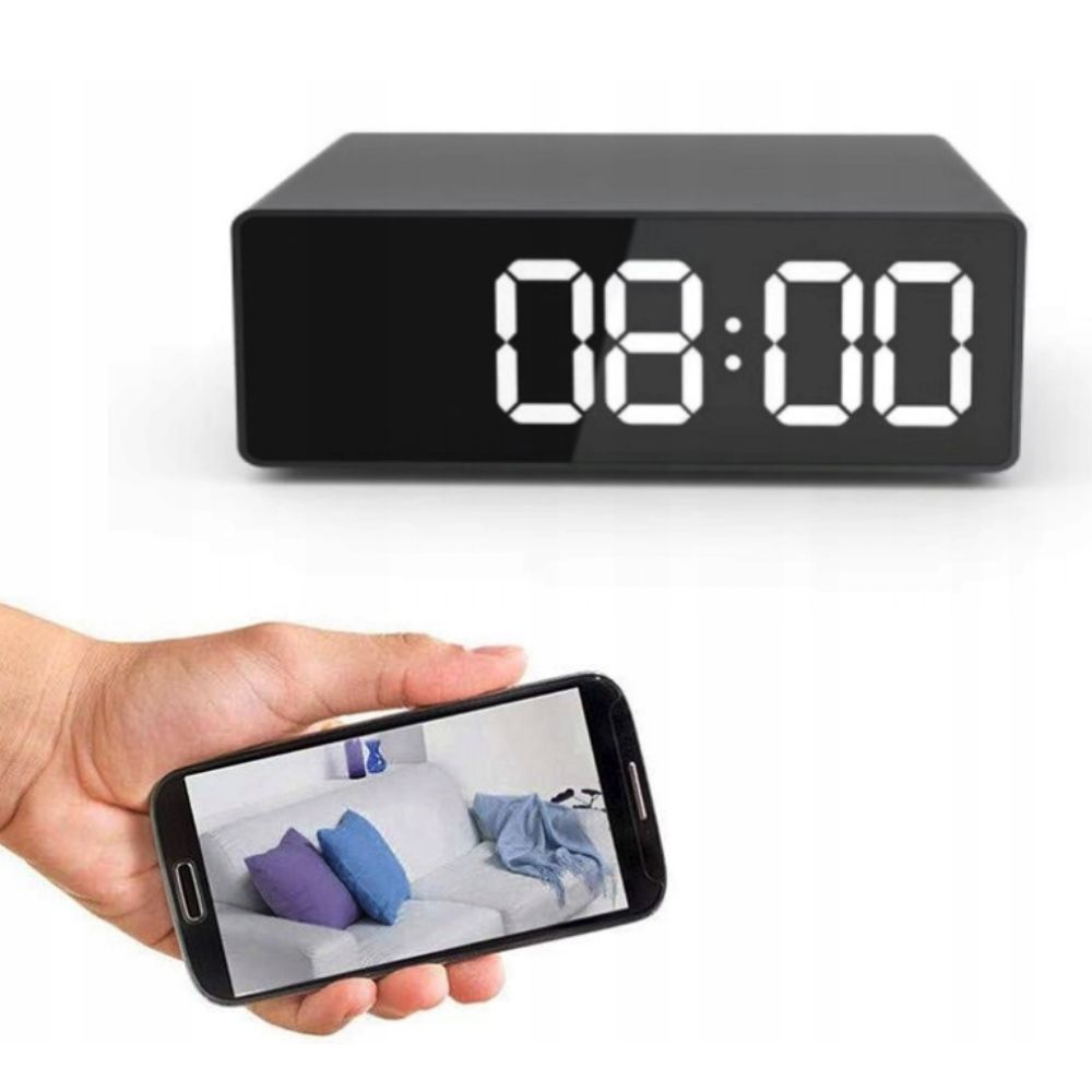 Reloj Espía WiFi Full HD con Visión Nocturna: Vigilancia Discreta