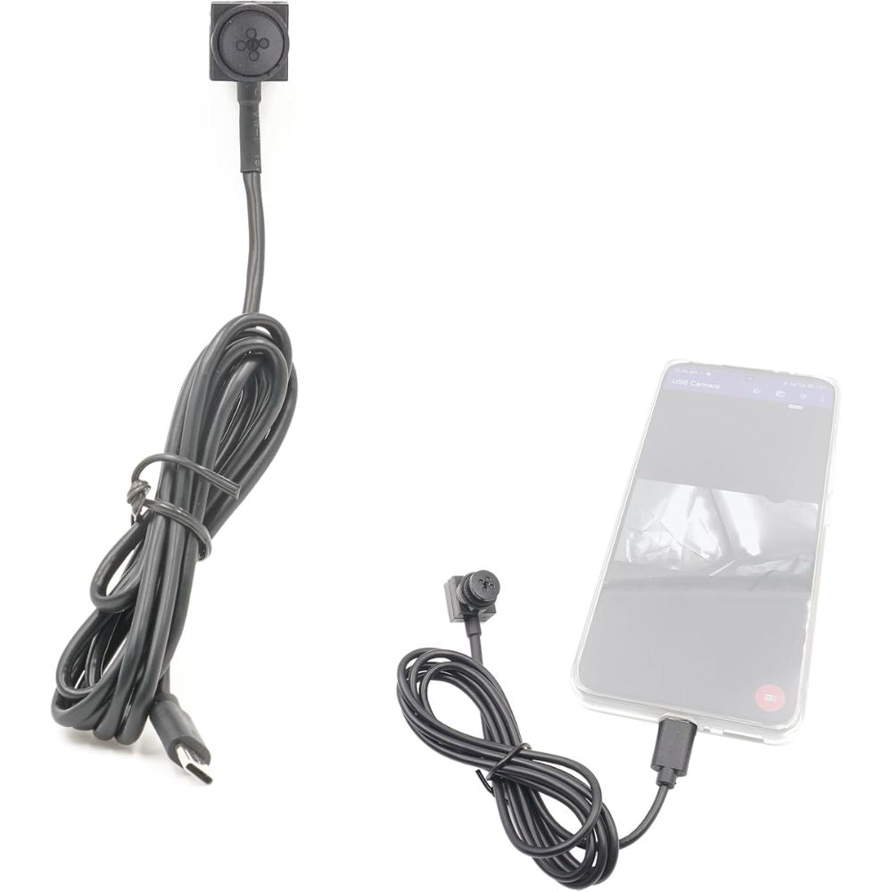 Câmara de botão HD para ligar ao telefone Android