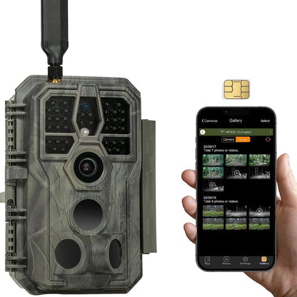 Cámara 4G MicroSim para ver desde movil