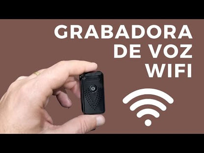 Como es la grabadora de voz wifi espia escuchar en directo