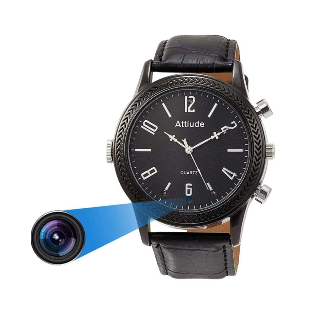 Spy Watch com câmera FullHD e visão noturna