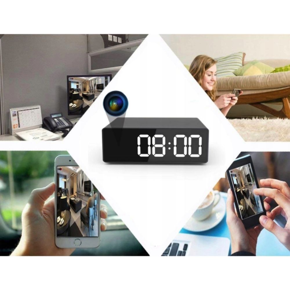 Reloj Espía WiFi Full HD con Visión Nocturna: Vigilancia Discreta