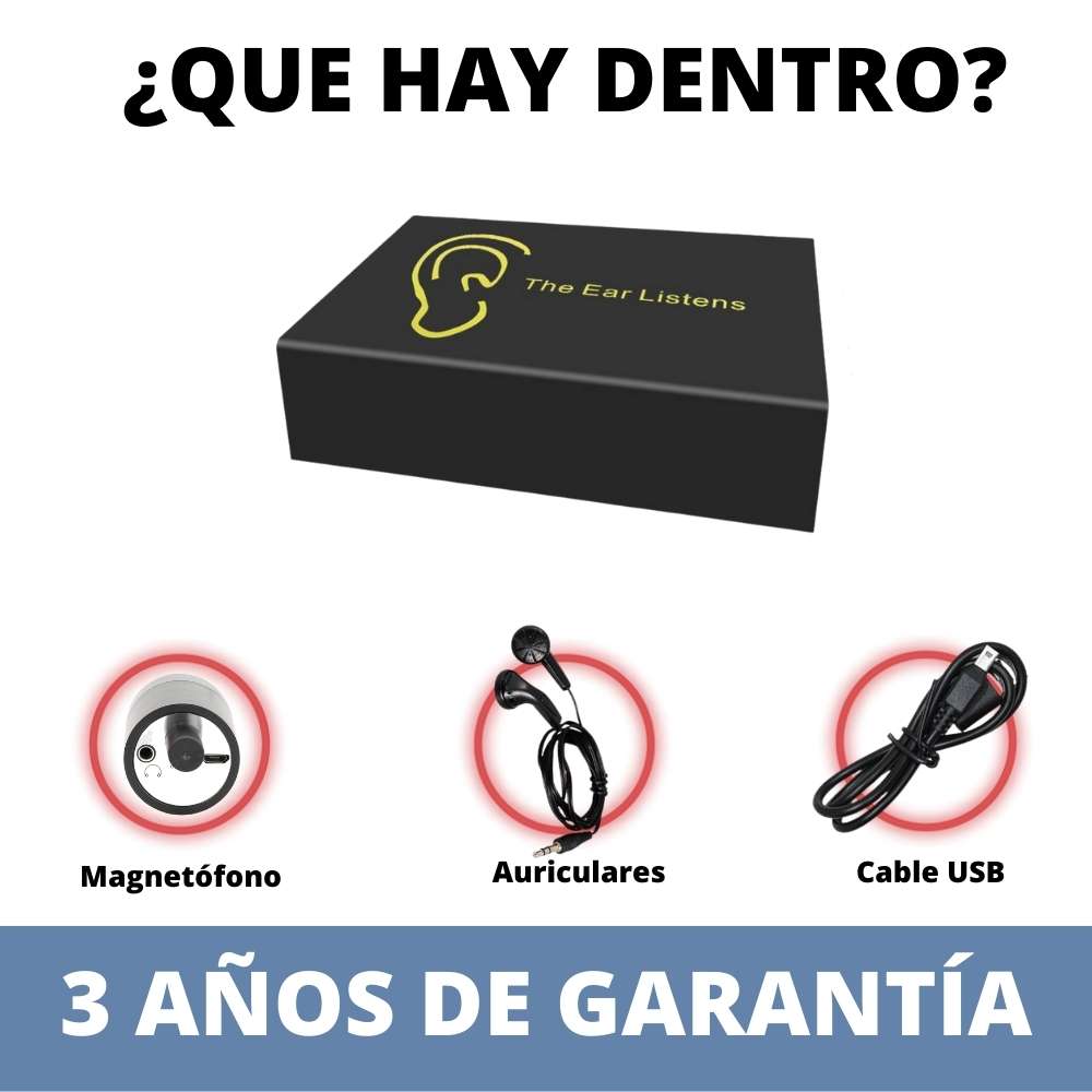 contenido escucha paredes magnetófono