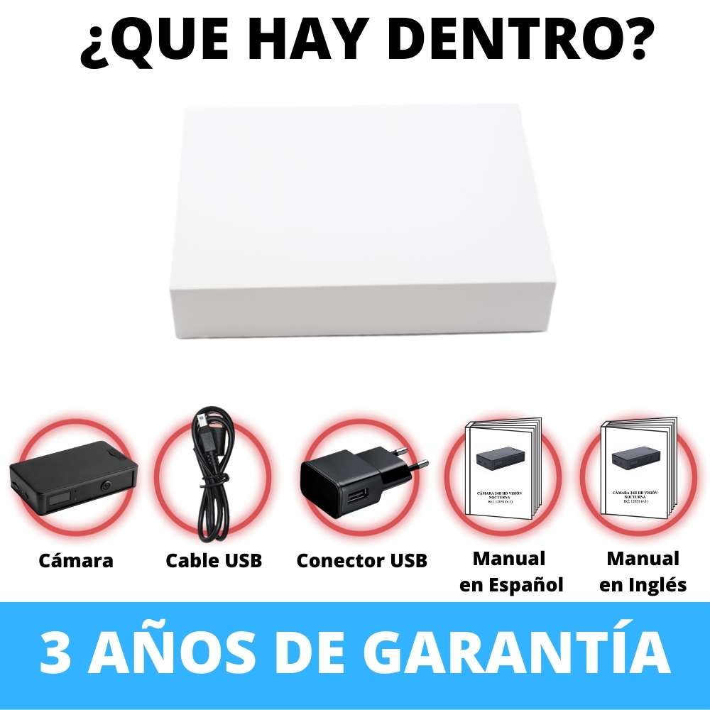 contenido camara 24 horas vision nocturna