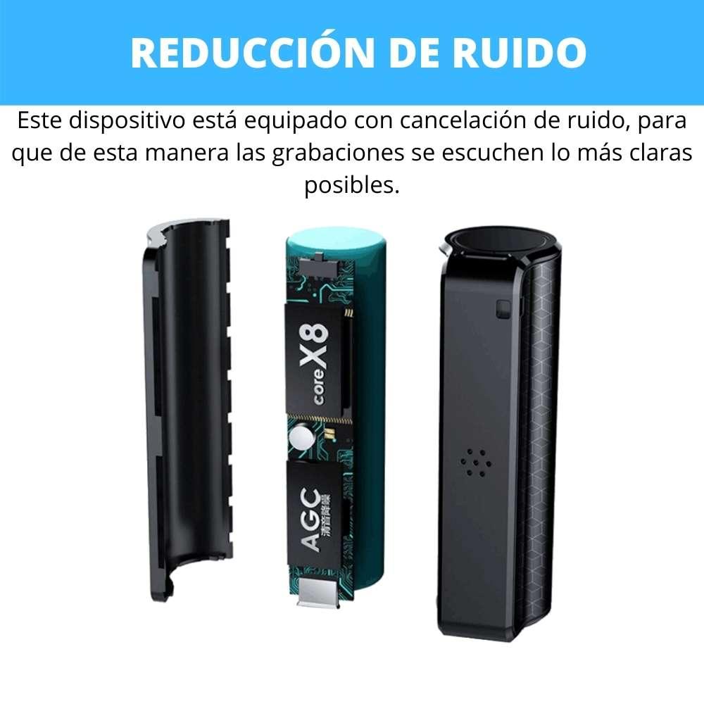 Grabadora con cancelacion de ruido para mejor claridad