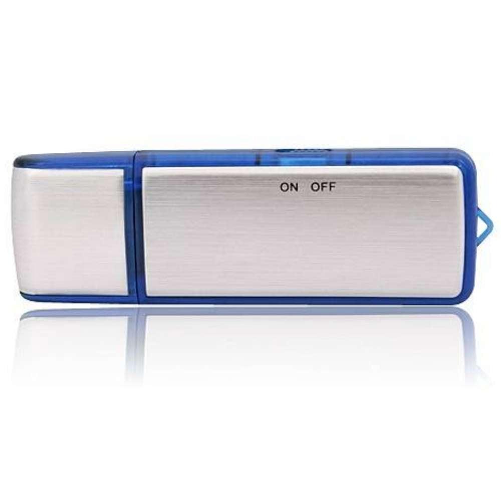 Grabadora de Voz en Pendrive con 17 horas Grabación 8GB - camaras-espias.com