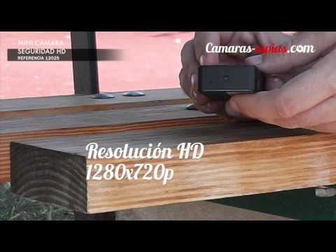Video mini camara seguridad hd