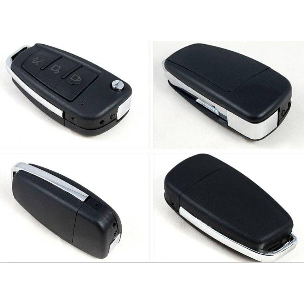 Llave Coche HD Mecanismo Oculto - camaras-espias.com
