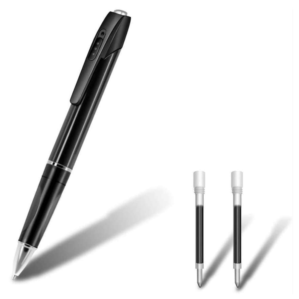 Boli con Cámara y repuestos tinta para escribir en negro