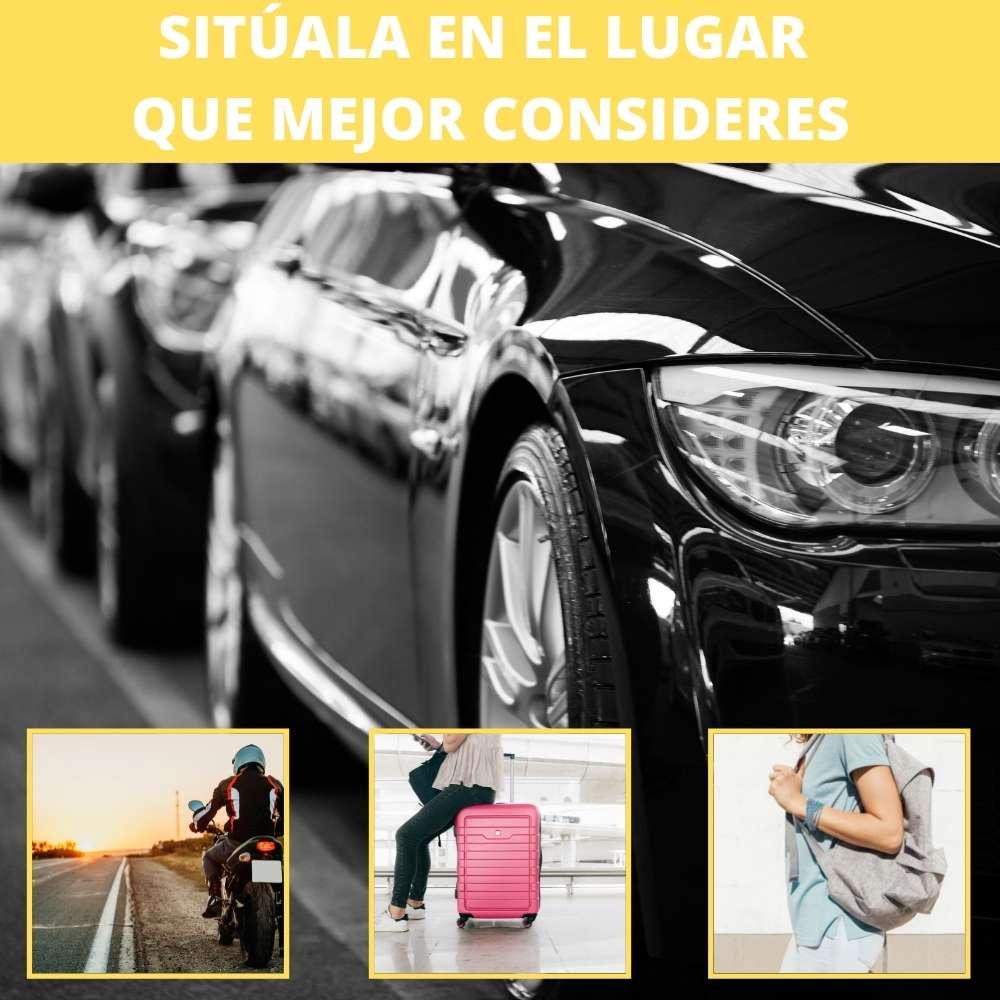 Localizador GPS para Maletas Mochilas Motos y Coches